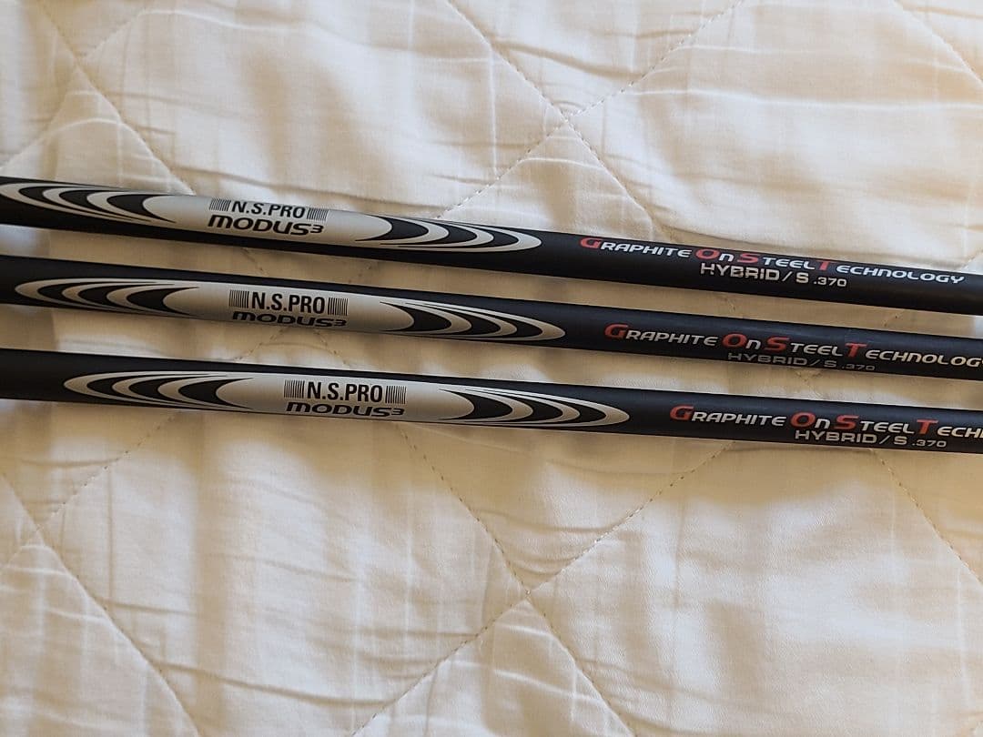 モーダスゴーストHybrid/S.370 シャフト（PINGスリーブ）3本