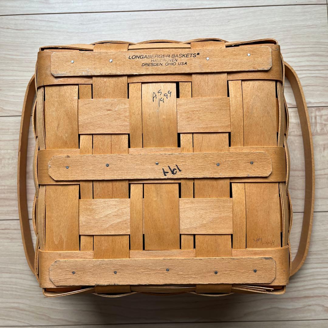 ロンガバーガー　バスケット　大きめサイズ　ピクニック　ケーキ