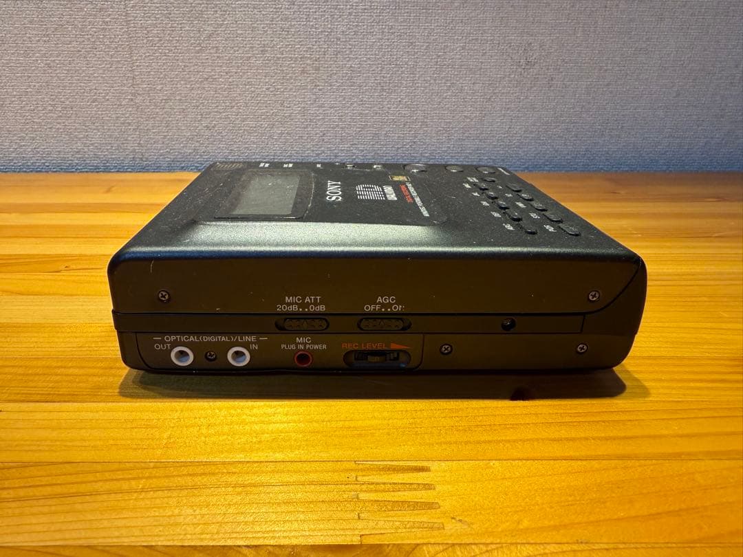 おもち　SONY MD ポータブルミニディスクレコーダー MZ-1