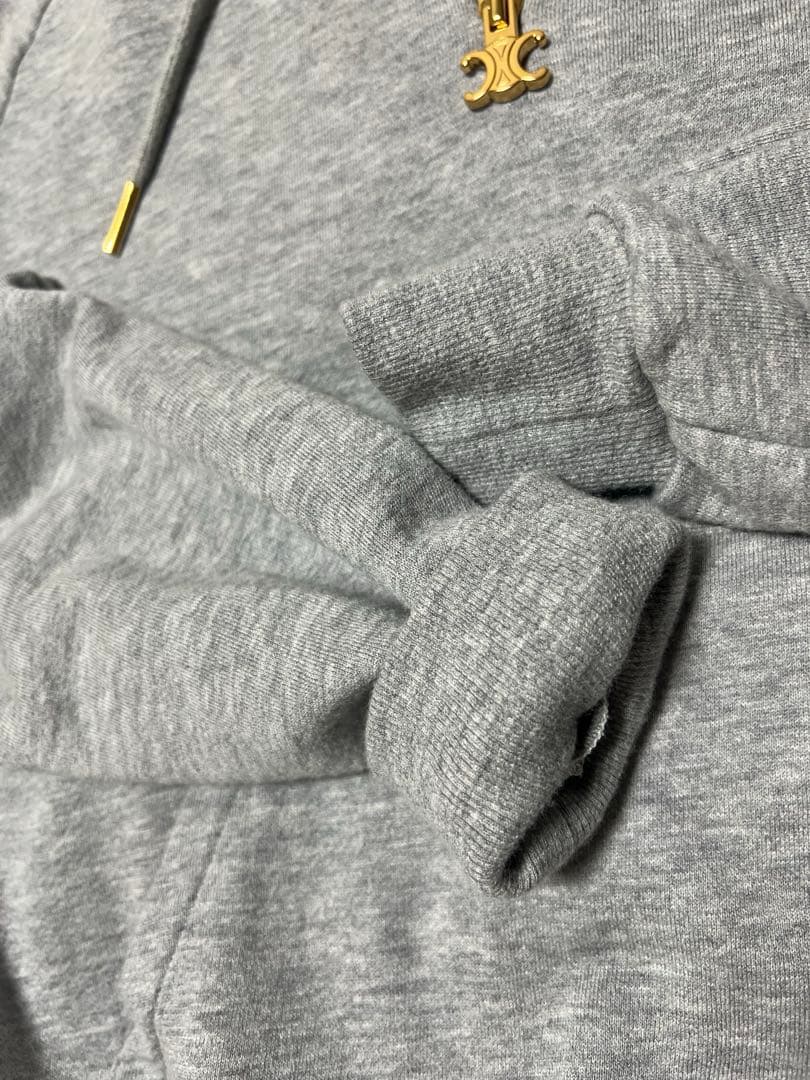 CELINE カンガルーポケット付き フーディー