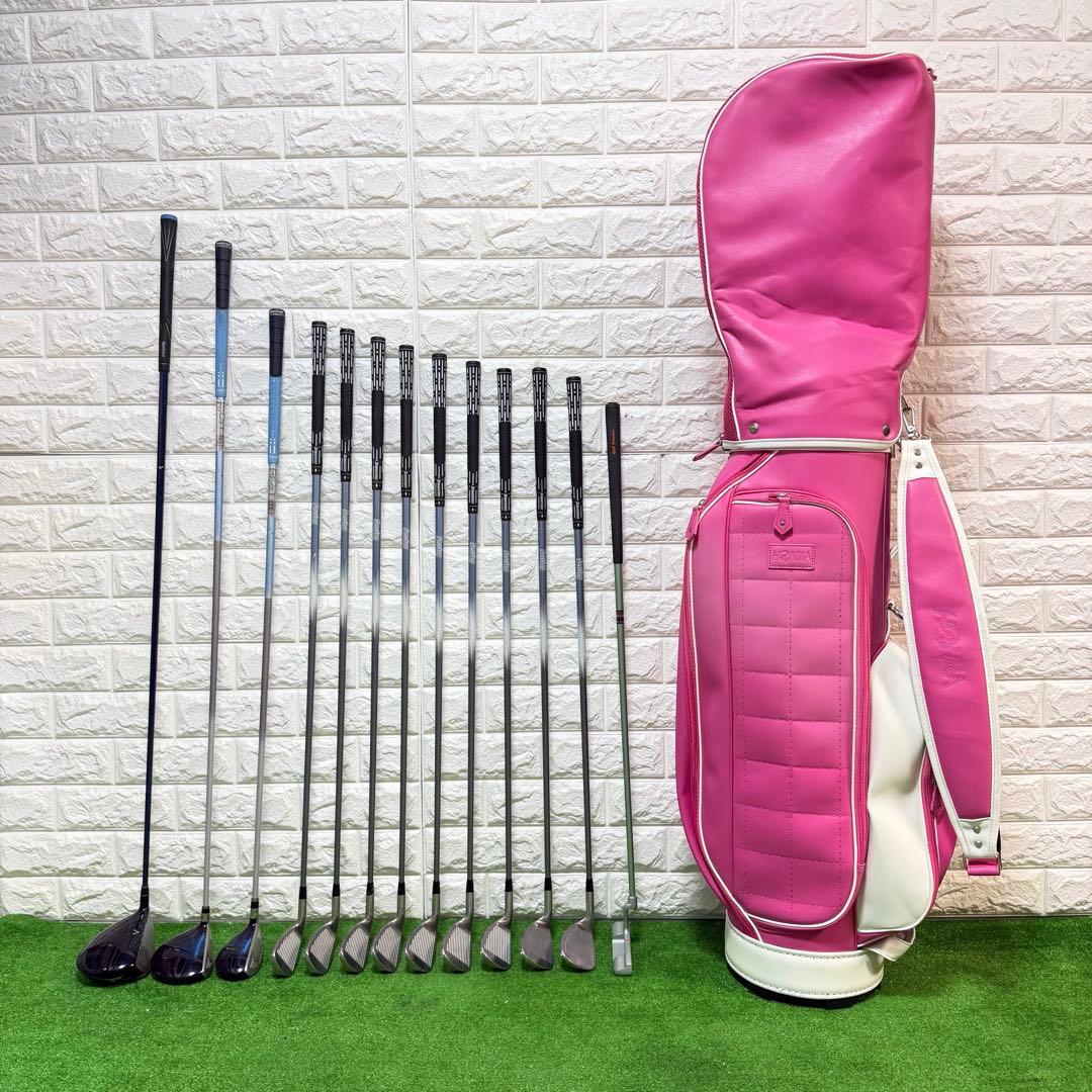 ゴルフセット　豪華　ツアーステージ　Newing レディース　ラウンド仕様　良好