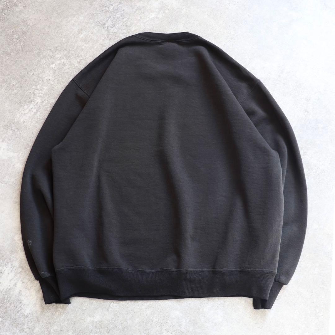レア個体 ブラック USA製 90s Russell ラッセル スウェット 無地