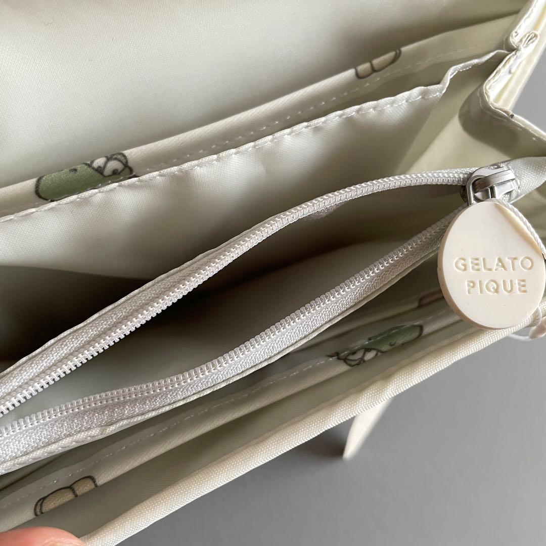 【SAYU】ジェラートピケ ヨッシー柄　母子手帳ケース　サマンサヴェガ