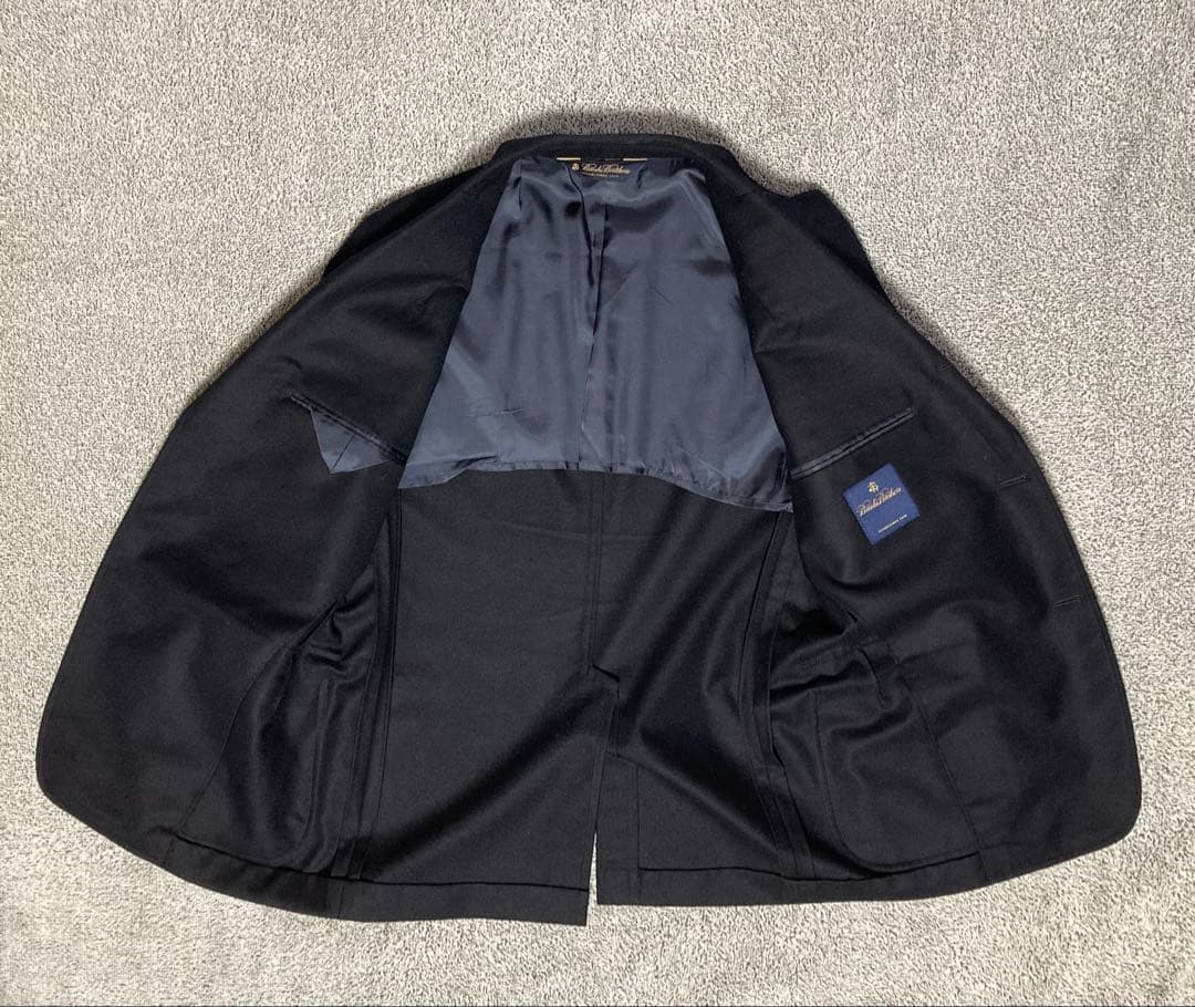 美品 日本製 ブルックスブラザーズ 紺ブレ テーラードジャケット 金ボタン