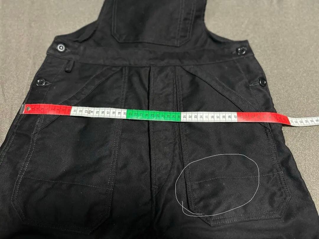 リアルマッコイズ　BUCO オーバーオール　サロペット　ブラックオーバーオール