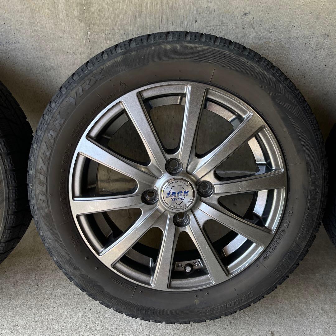 ブリヂストン　BRIDGESTONE アルミホイールZACK JP-110