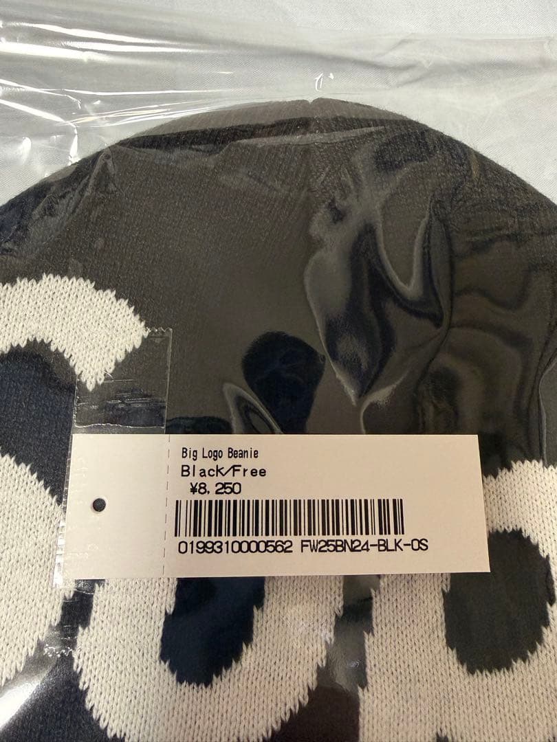 帽子 supreme big logo beanie 25fw