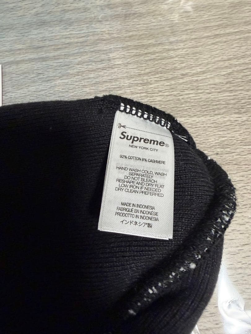 帽子 supreme big logo beanie 25fw