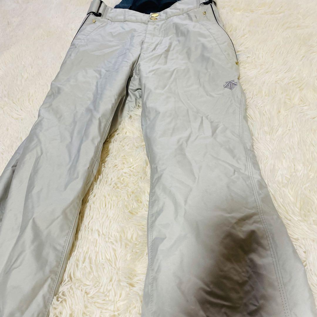 美品 DESCENTE デサント スキーウェア上下セット M チェック