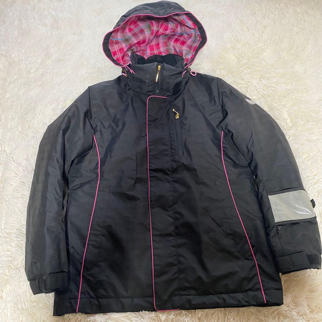 美品 DESCENTE デサント スキーウェア上下セット M チェック