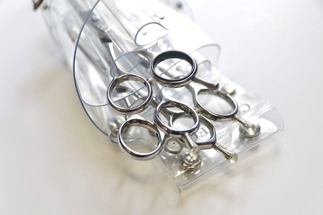 CONNECT.TOKYO PVC製シザーケース(クリア)