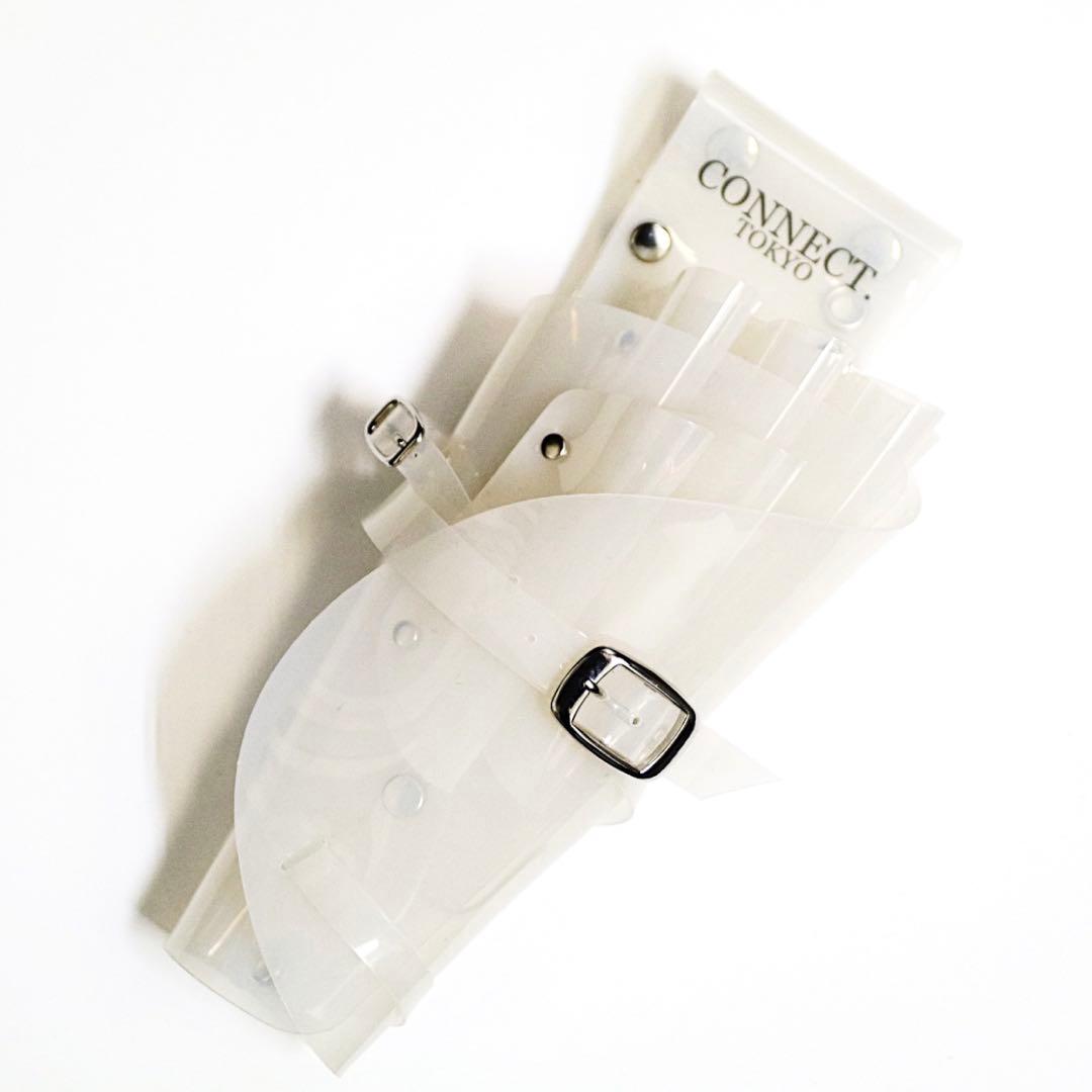 CONNECT.TOKYO PVC製シザーケース(クリア)