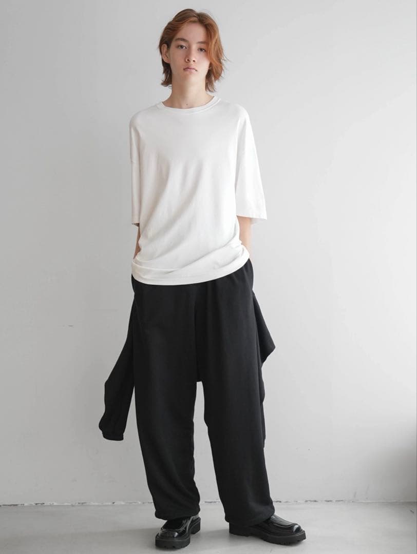 【CTHY】 DOCKING VINTAGE WIDE BAGGY PANTS
