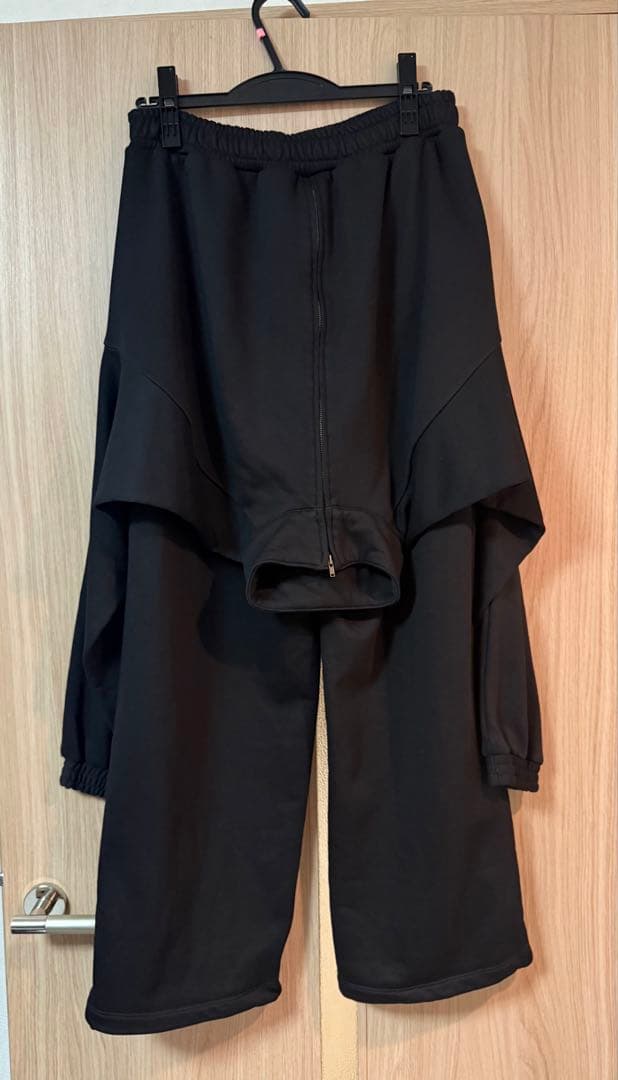 【CTHY】 DOCKING VINTAGE WIDE BAGGY PANTS