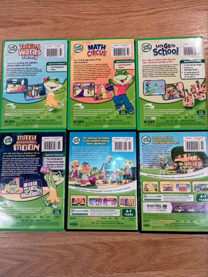 LeapFrog(リープフロッグ)DVD11枚セット