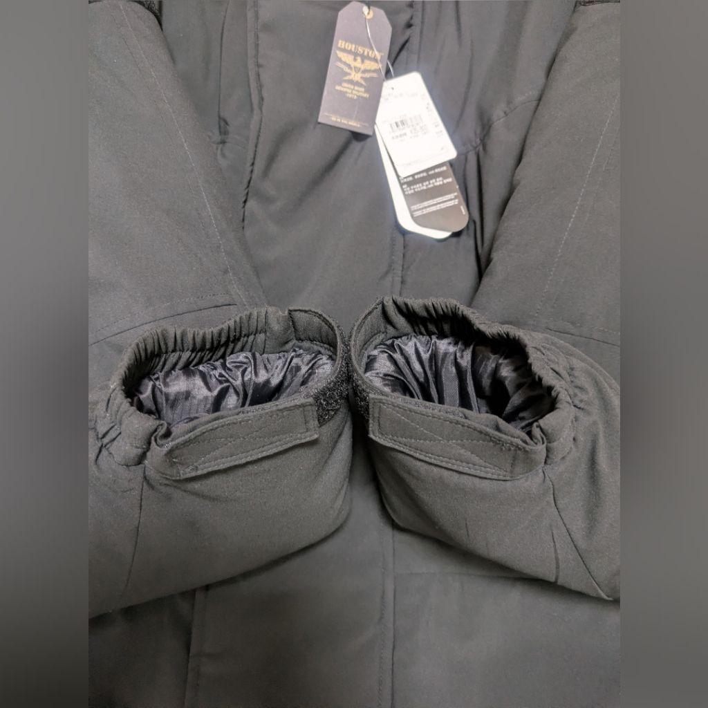 HOUSTON ヒューストン 51183 モンスターパーカー　 黒 L