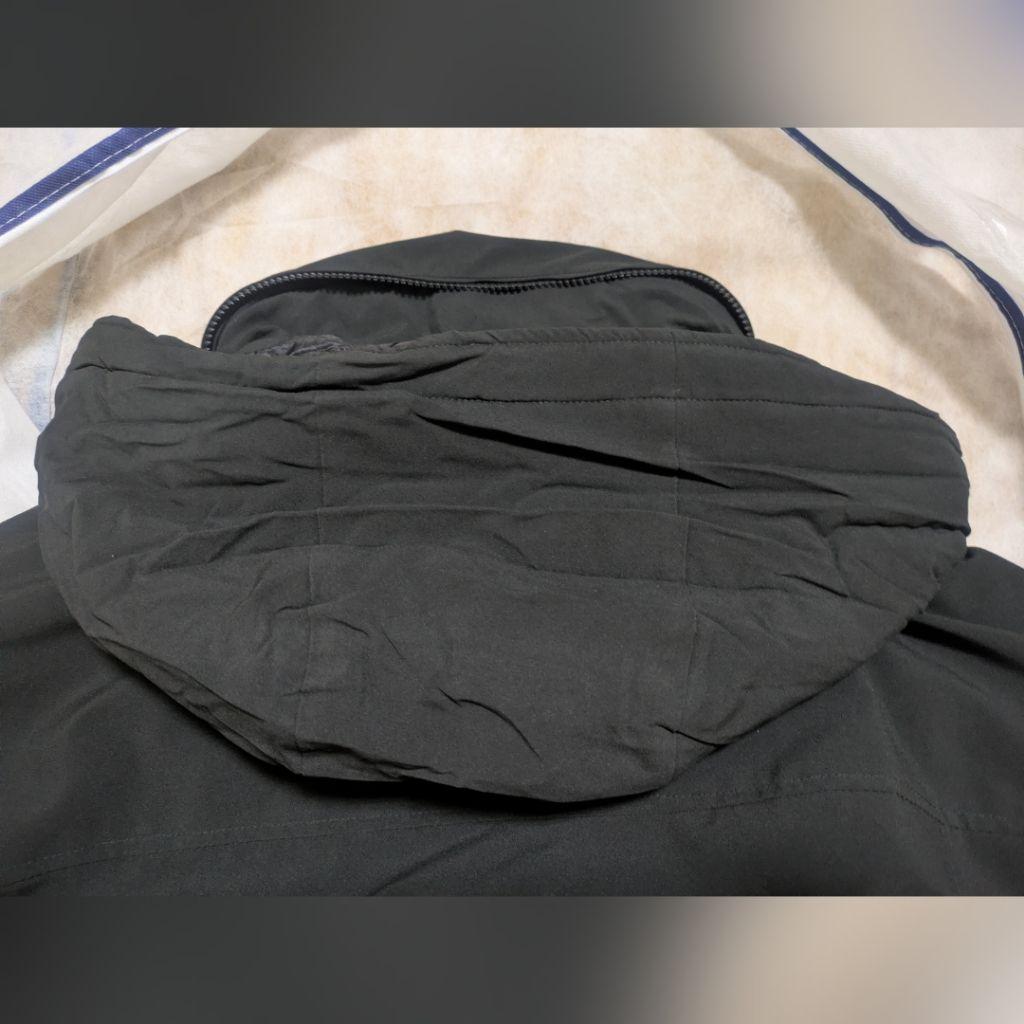 HOUSTON ヒューストン 51183 モンスターパーカー　 黒 L