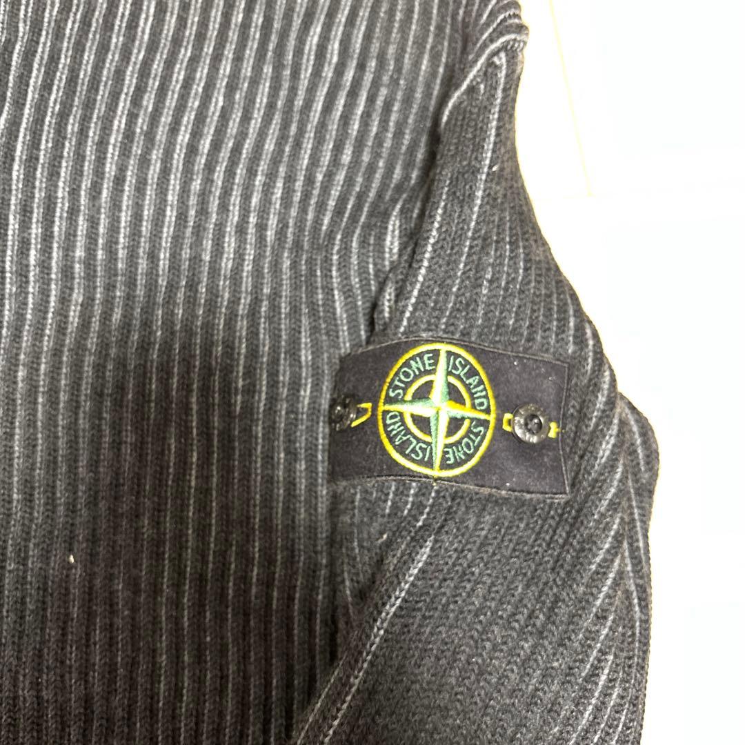 ストーンアイランド ニット セーター S 黒 正規品 状態考慮