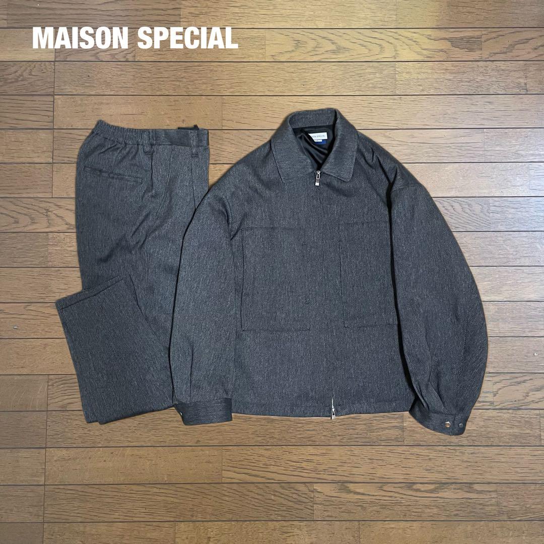MAISON SPECIAL テックツイードセットアップ