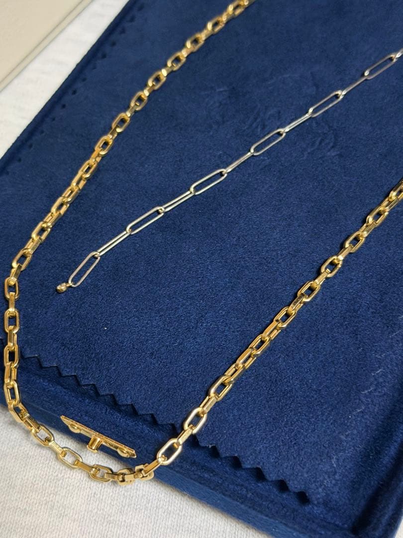 MILAMORE ミラモア デュオチェーンJr.II ネックレス 60cm