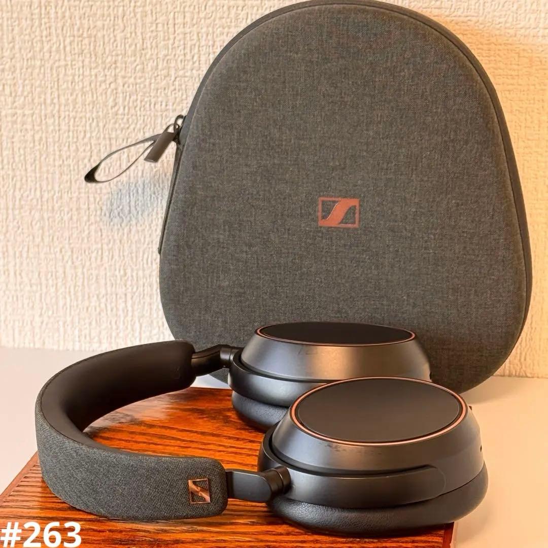 【Sennheiser Momentum 4 】ワイヤレスヘッドホン／付属品完備