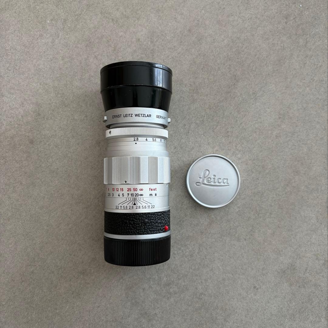 Leica Elmarit 90mm f/2.8 レンズ