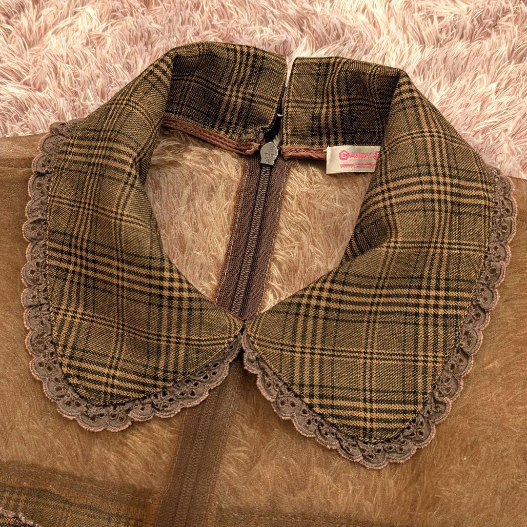 CANDY FRUIT キャンディフルーツ グレースメイド服 ブラウン М