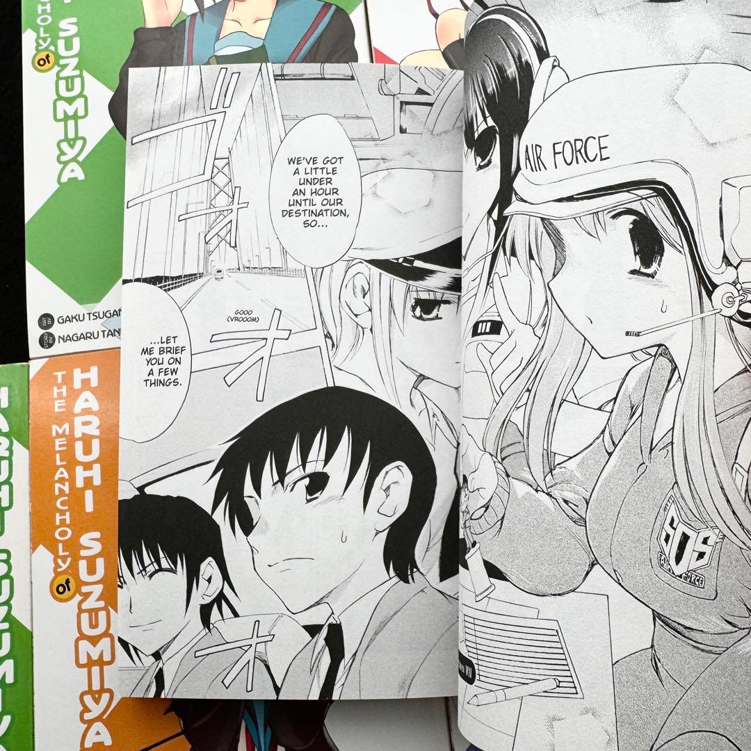 【英語版】涼宮ハルヒの憂鬱 2巻〜9巻「Haruhi Suzumiya」谷川流