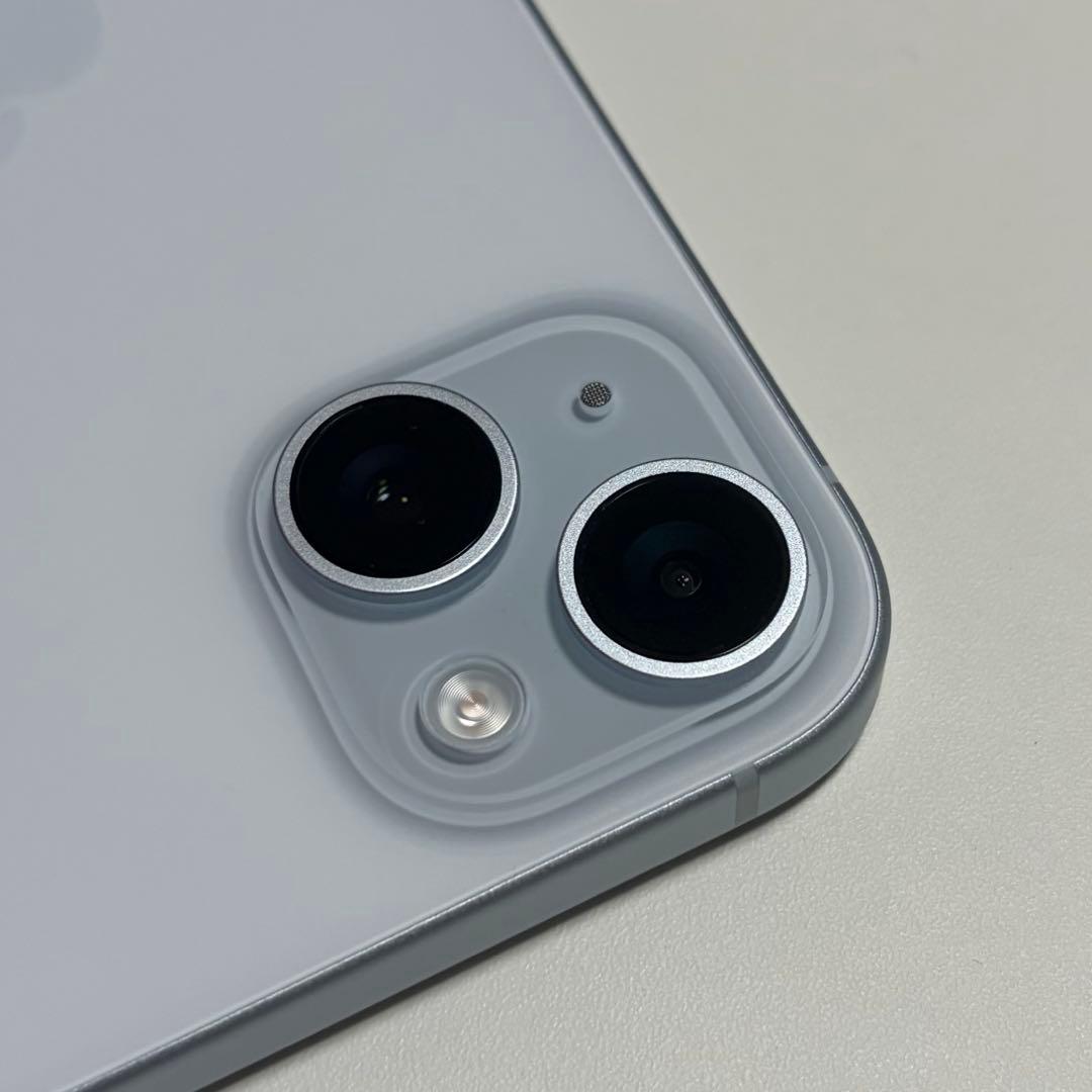 iPhone15 128gb ブルー　中古 ノーリビルド　Apple Store