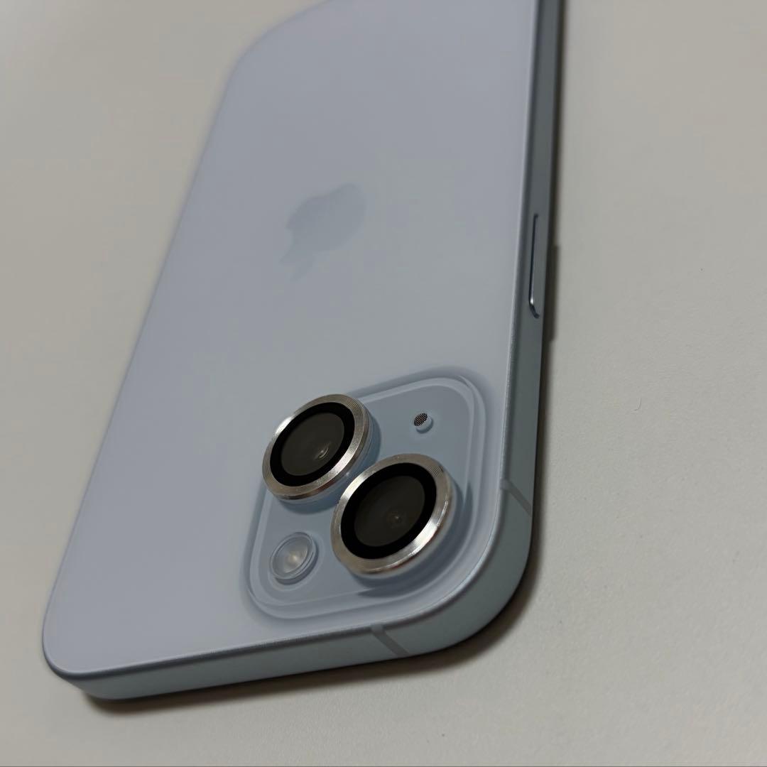iPhone15 128gb ブルー　中古 ノーリビルド　Apple Store