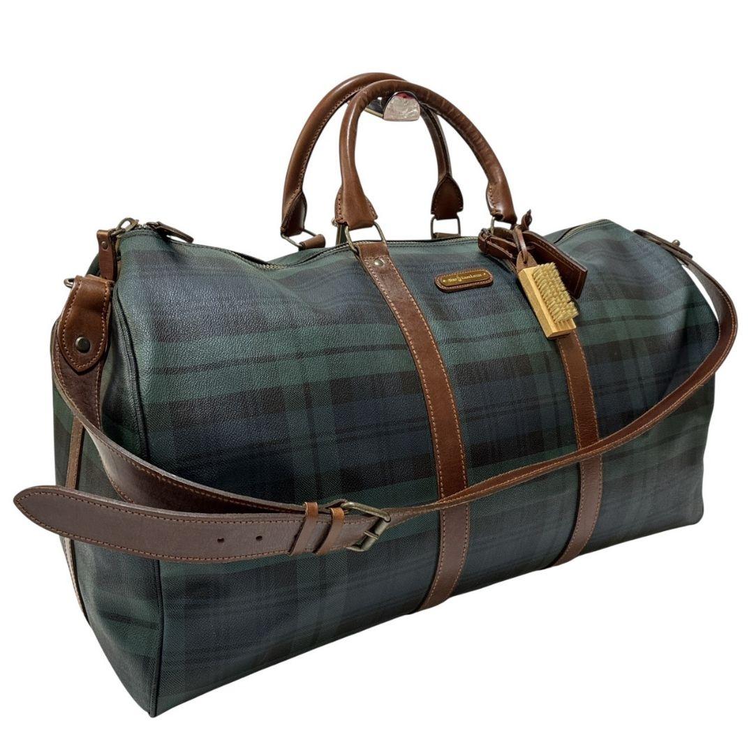 美品✨ポロラルフローレン ボストンバッグ 2way 大容量 ショルダー 本革