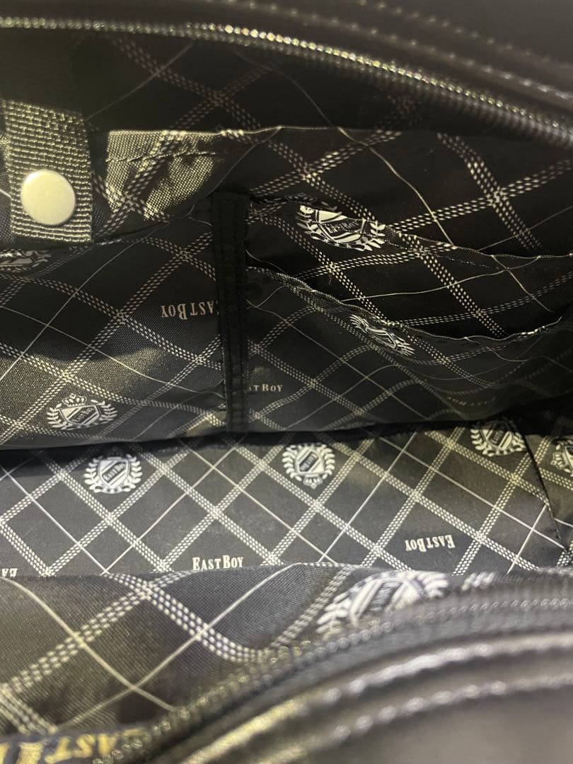 EASTBOY イーストボーイ スクールバック スクバ 黒×ベージュ