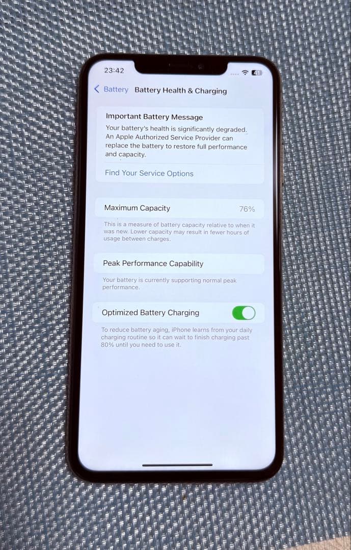 Apple iPhone Xs Max 256GB ゴールド