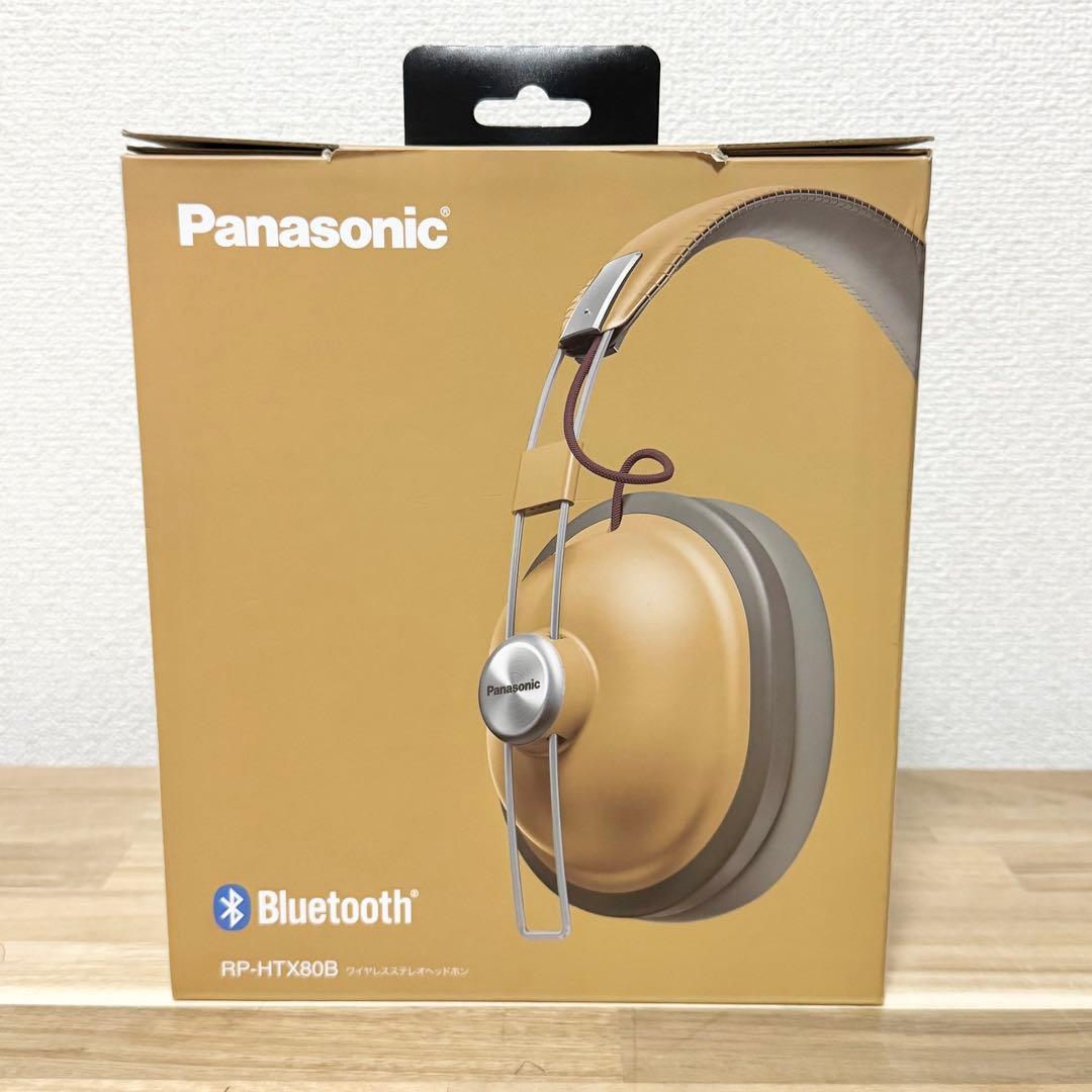 Panasonic RP-HTX80B ヘッドホン キャメルベージュ
