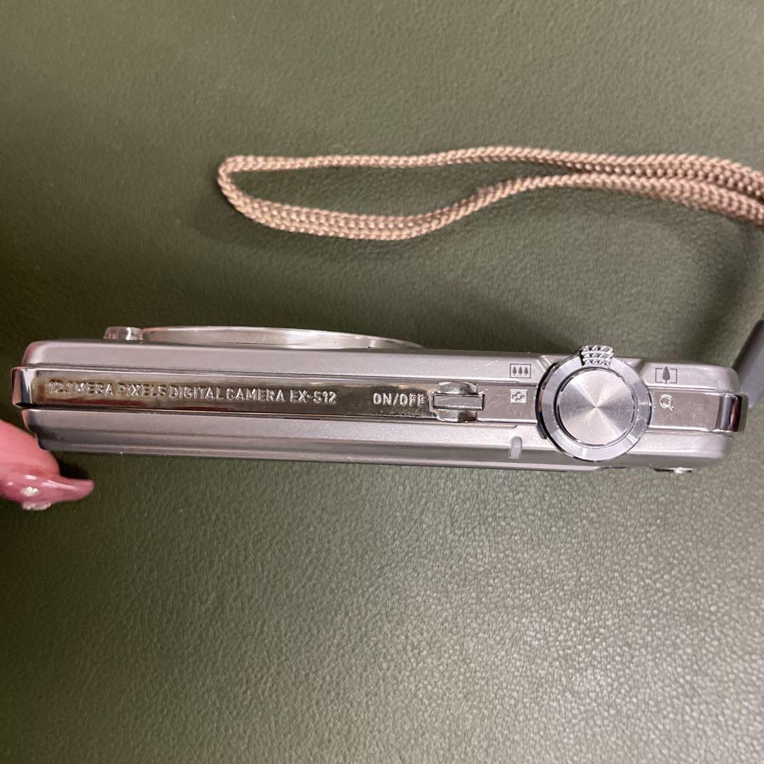 P3066 CASIO EXILIM EX-S12 コンパクトデジタルカメラ