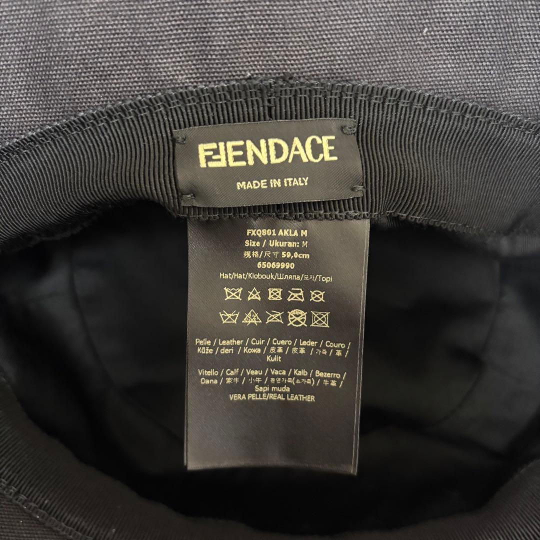 値下げ★FENDACEブラック バケットハット