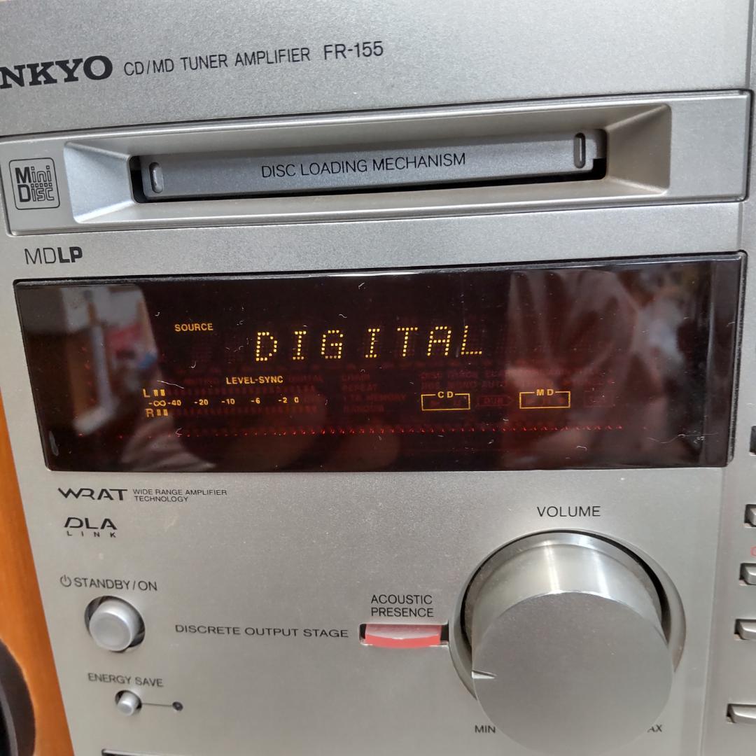 値下げ リペア済 ONKYO CD/MD/FM/AM/AUX/OPT