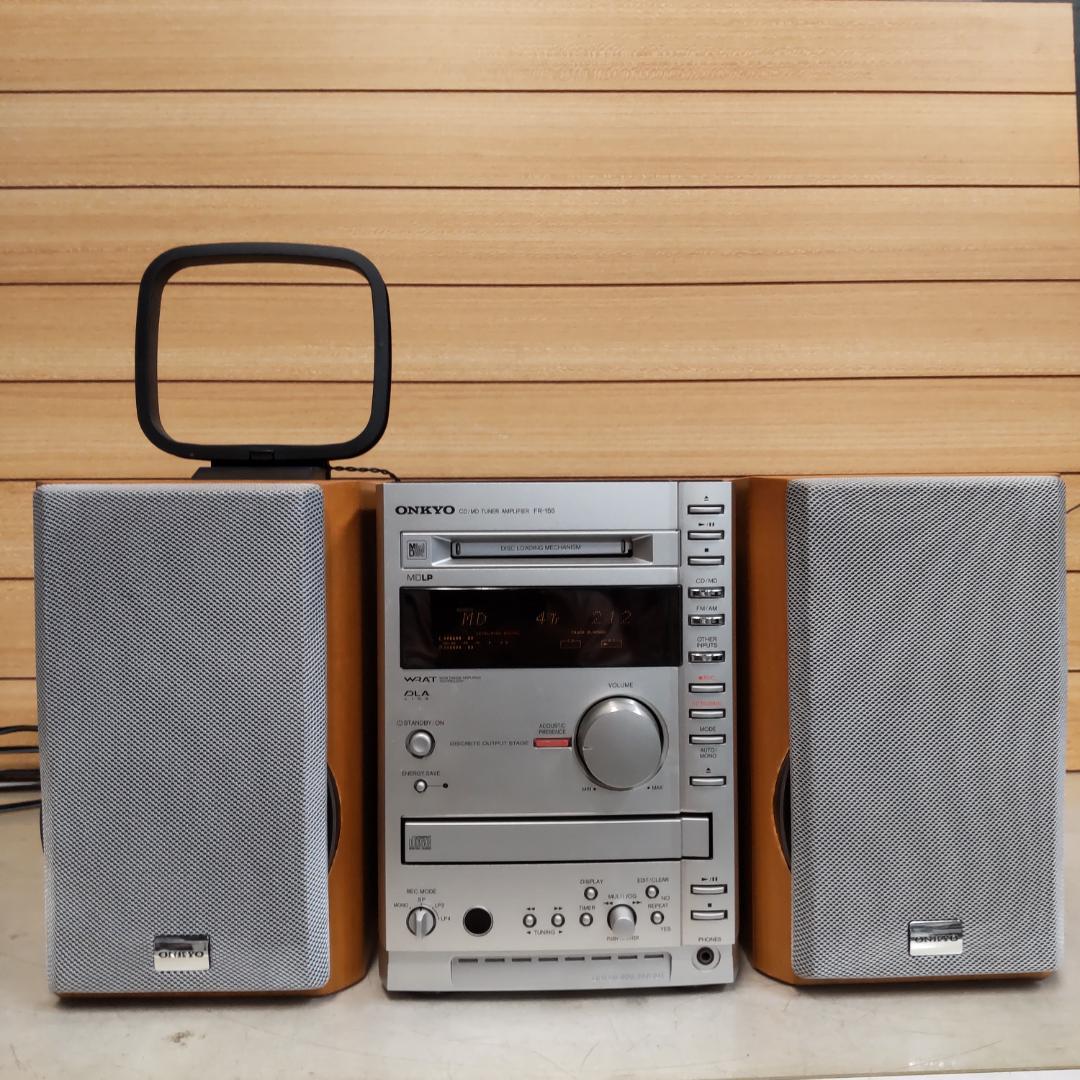 値下げ リペア済 ONKYO CD/MD/FM/AM/AUX/OPT