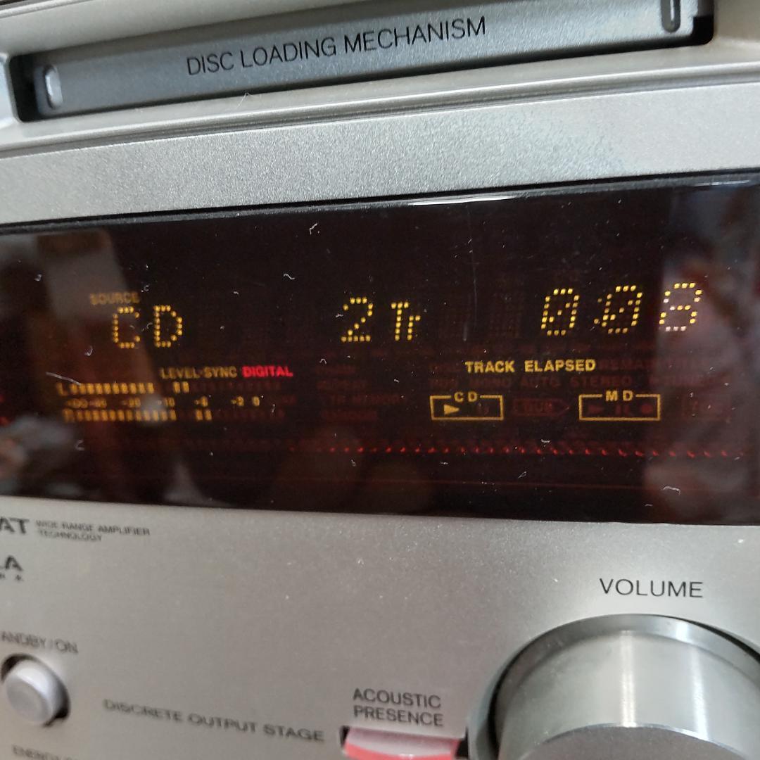 値下げ リペア済 ONKYO CD/MD/FM/AM/AUX/OPT