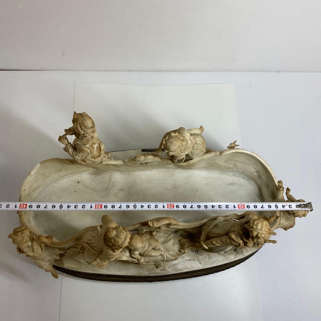 専用　C.Werner在銘　特大磁器人形　金具台付　タカト　東さ7-1012④