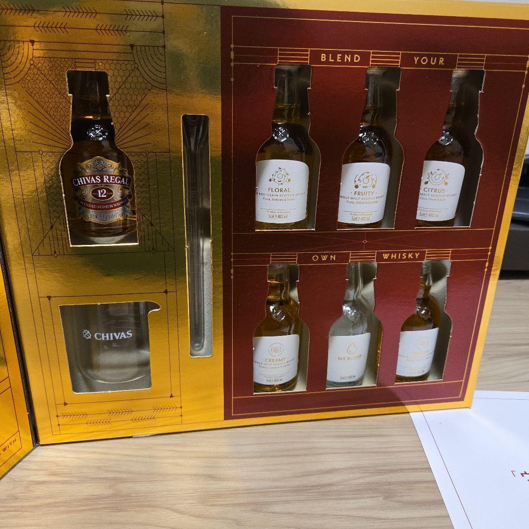 【非売品】シーバスリーガル ブレンディングキット ミニボトル コレクション