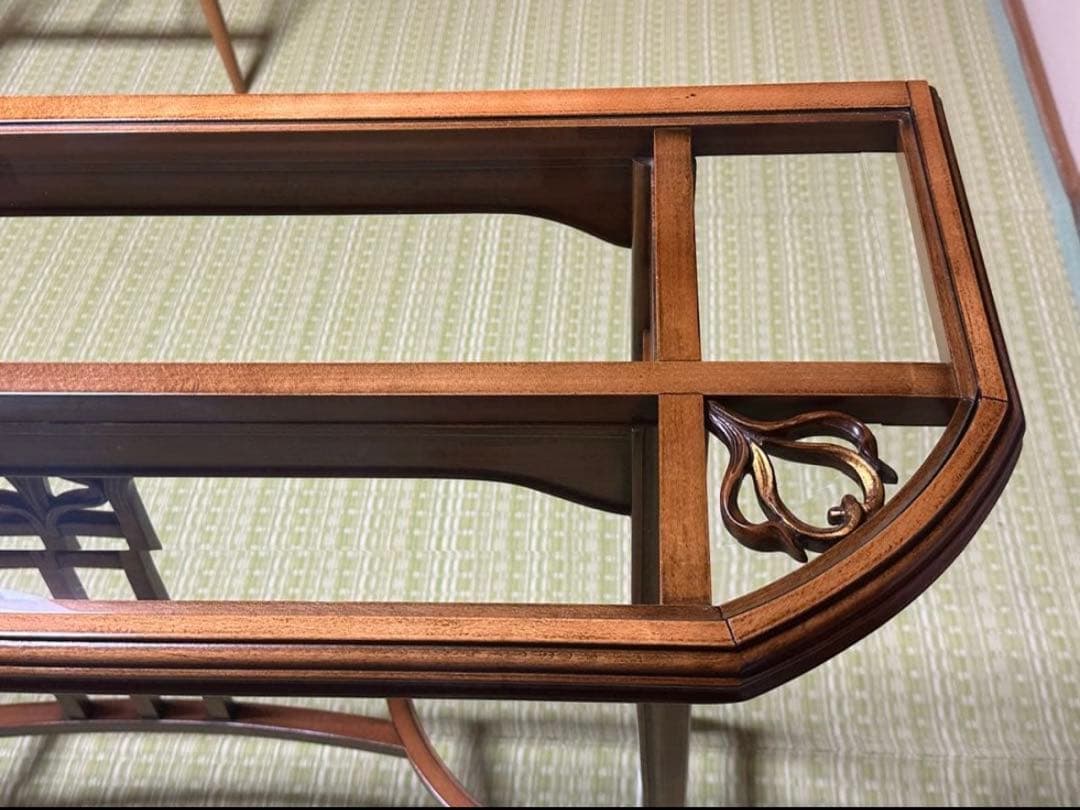 Medea メデア コンソールテーブル サイドテーブル 美品IDC大塚家具