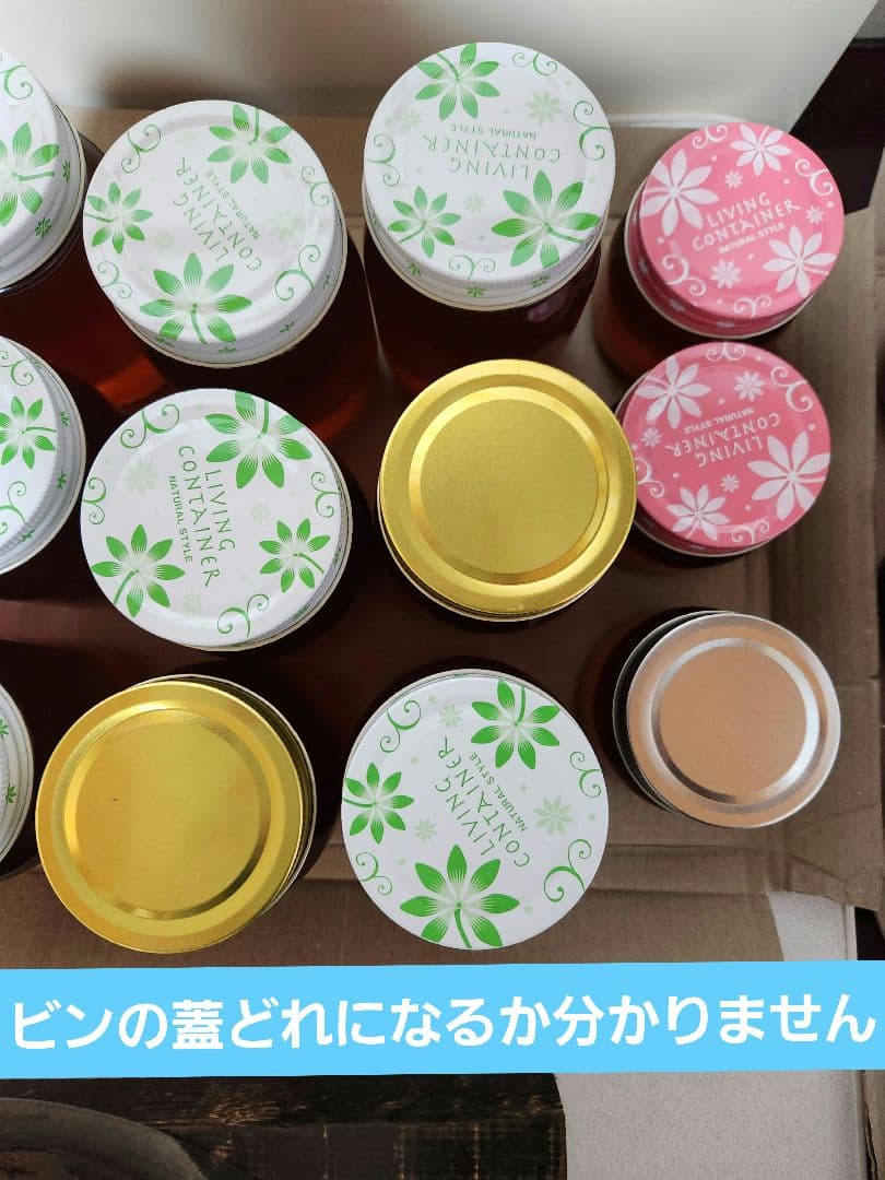 日本蜜蜂はちみつ　550g2本