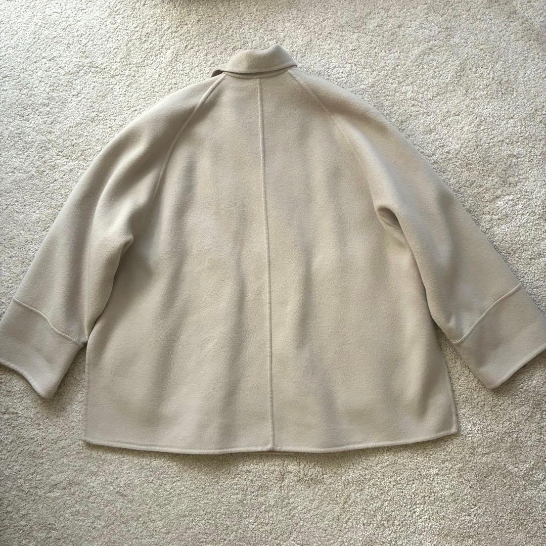 美品 イエナ　スーパー160ダブルフェイスショートコート2024 サイズ36