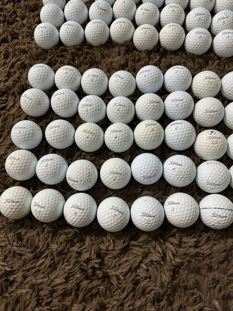 Titleist プロv1、プロv1xゴルフボール 約127個