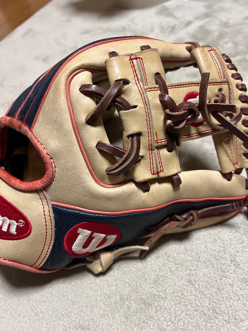 Wilson 軟式グローブ　RHH86H ネイビー/クリーム