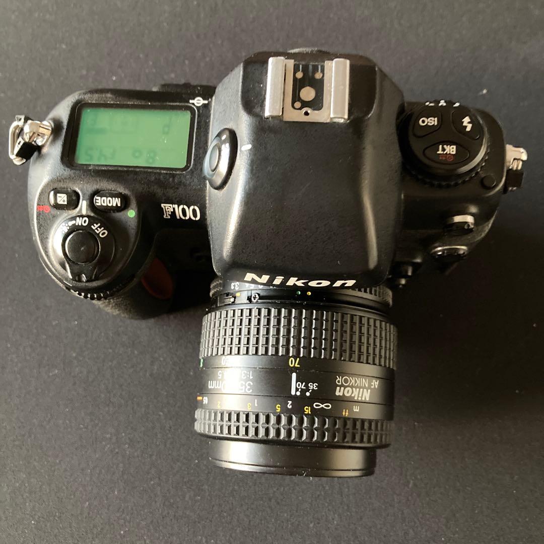 NIKON F100フィルムカメラ 一眼レフ 35-70mmレンズ