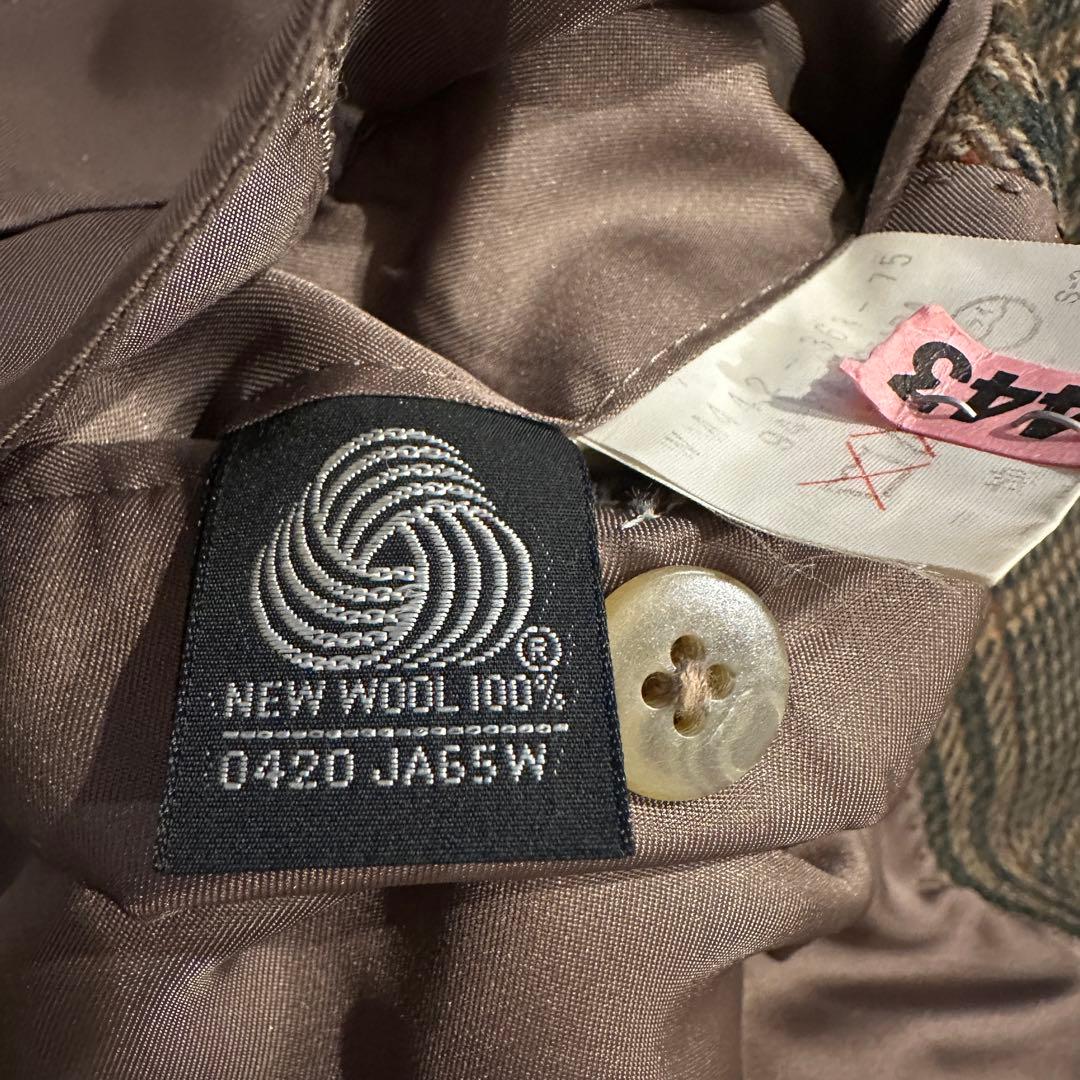 東大文1現役合格　美品⭐️BURBERRY'S チェック柄 ジャケット