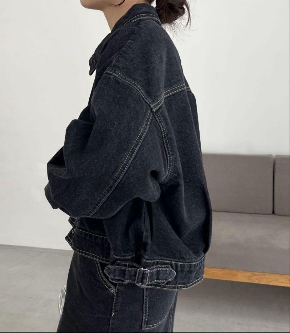 新品タグ付き！CAPRICIEUX LE'MAGE ショートデニムジャケット