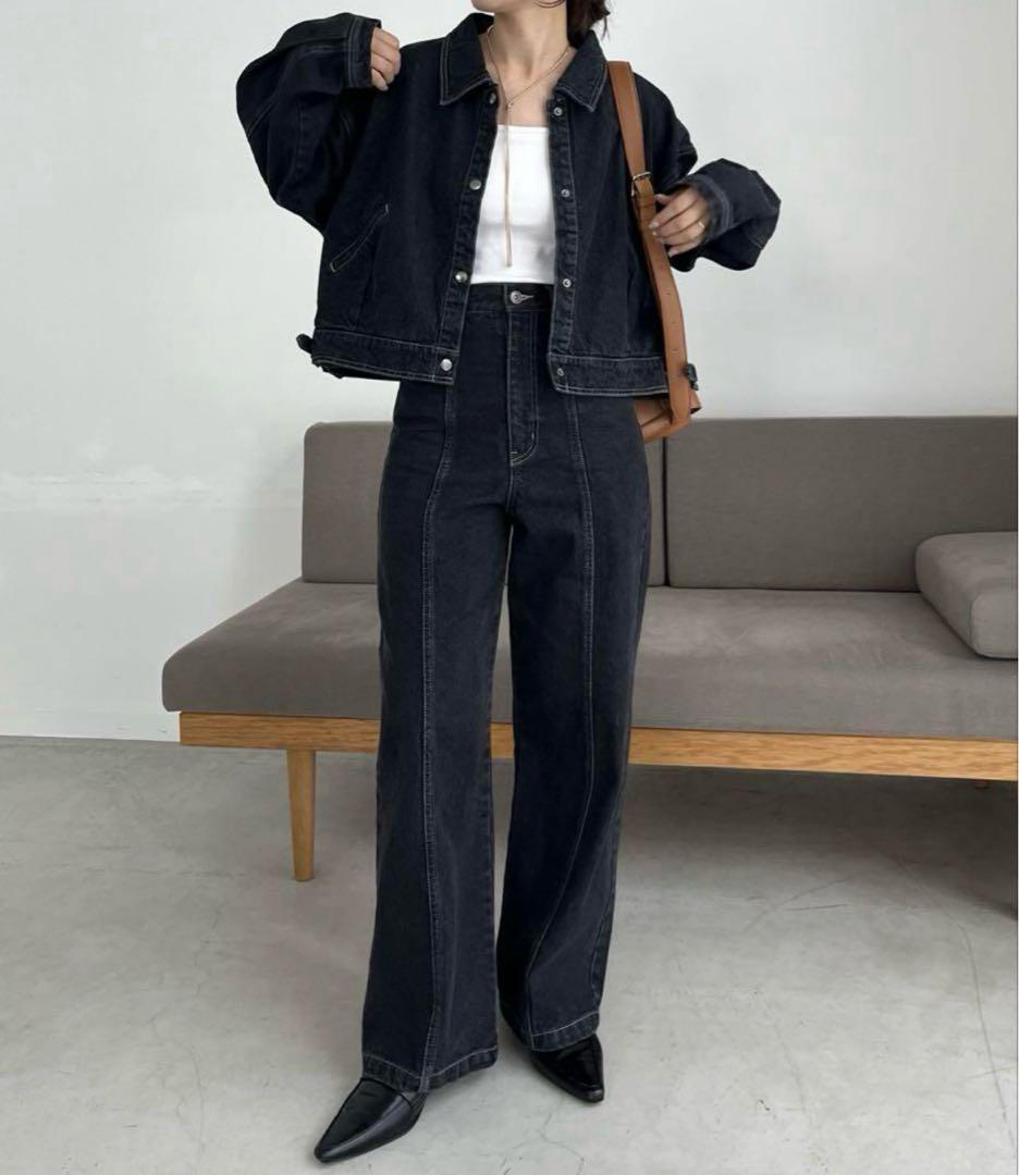 新品タグ付き！CAPRICIEUX LE'MAGE ショートデニムジャケット